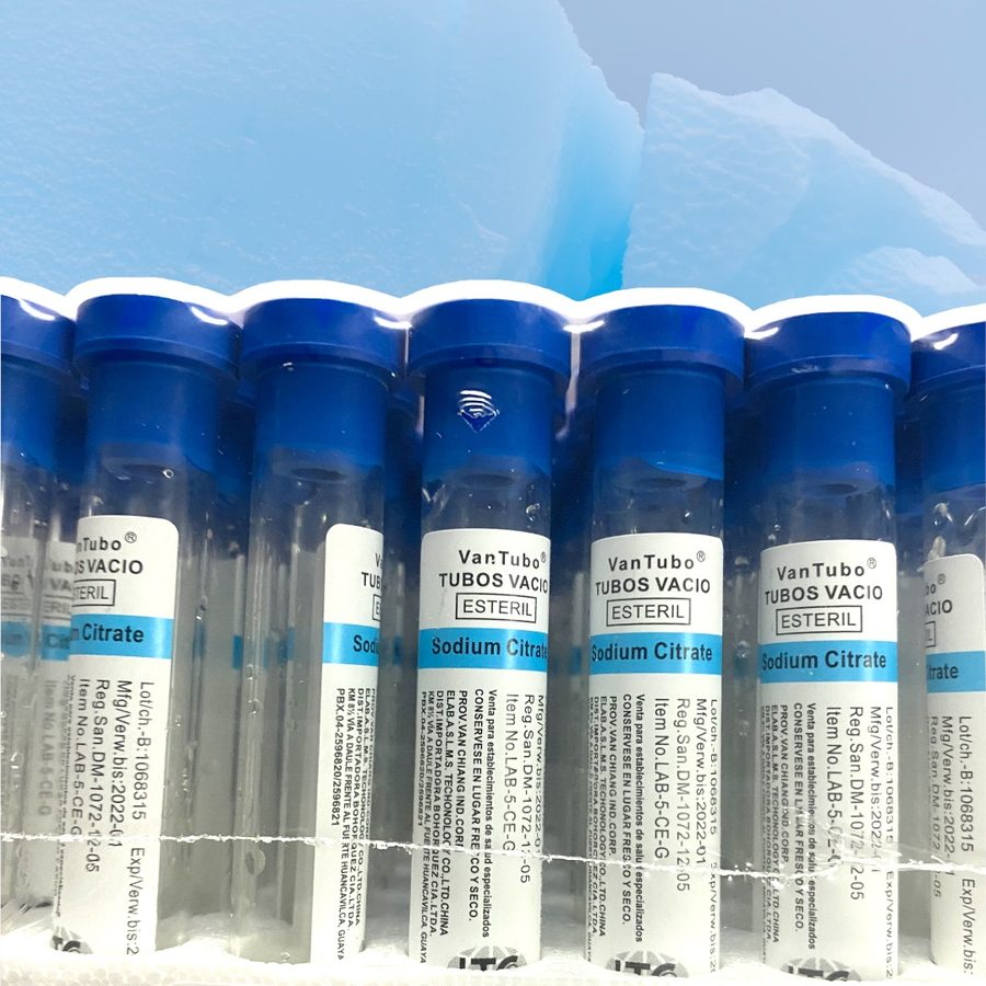 Display de Tubos de Citrato - 5ml (100 unidades)