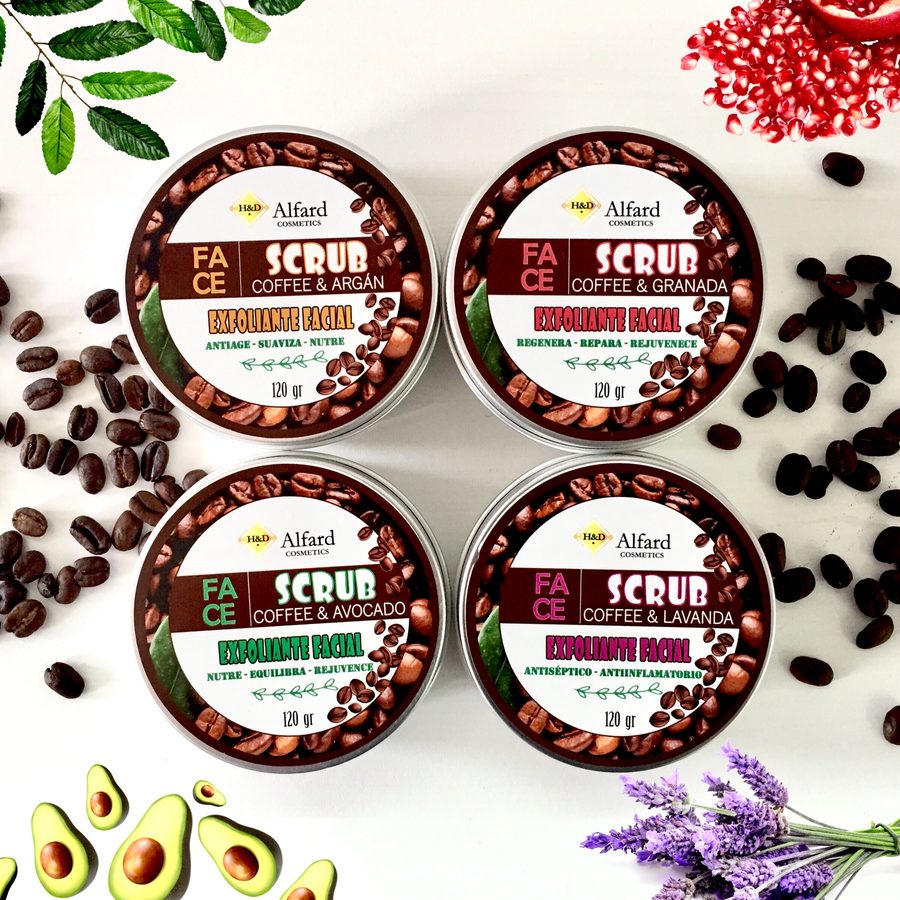Exfoliante Facial de Café - Efecto Micropeeling